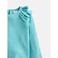 thumbnail image 4 of Wonder Nation Baby Girls Sweater Knit Top and Pants Set, 2 Piece, Sizes 0-3M-24M, 4 of 5