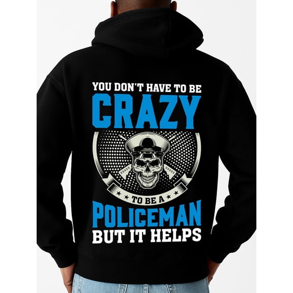 Police Pride hoodies men's regular fit black hoodies for autumn and winter Clothing casual Unique Design Unisex Shirt Graphic Tee tshirts