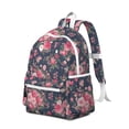 thumbnail image 2 of Pioneer Flower Backpack for School,Cute School Bag,Schoolbag with Adjustable Shoulder Straps & Padded Back,13.4"x11"x4.7", 2 of 6