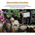 thumbnail image 3 of Bearachild Solar Garden Lawn Tortoise Light Lámpara de camino impermeable para patio Patio Decoración del hogar Iluminación y accesorios No.2 Bearachild HA027213-02, 3 of 6