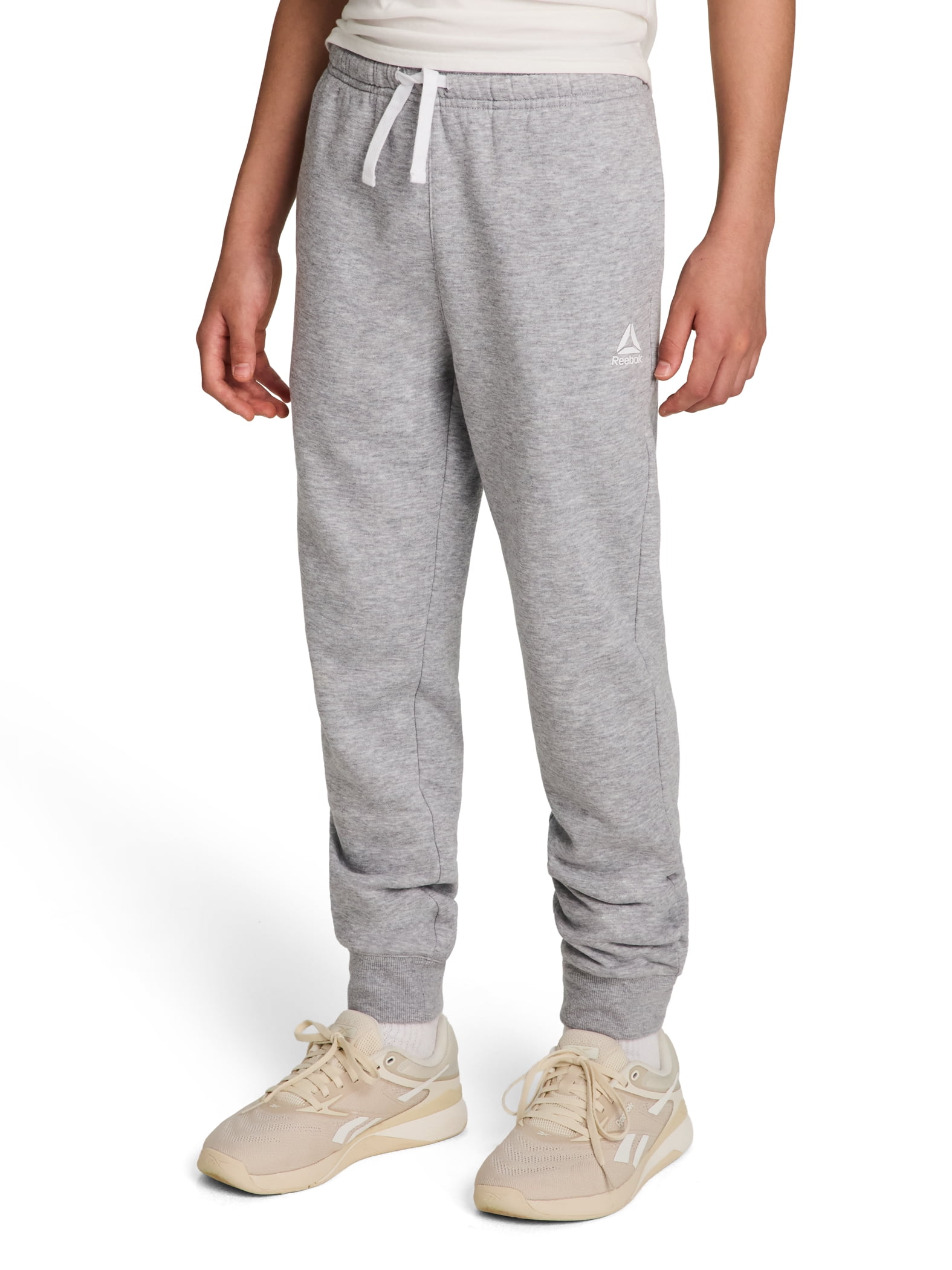 Reebok Kid's Unisex Athletic Game Day Sport Core Hoodie & Jogger, 2-Piece Set, Sizes 4-18