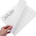 thumbnail image 4 of LEEYNEER Calendrier Mural 2025 Blanc 1Pcs 11X8.7In, 4 of 5