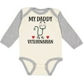 thumbnail image 3 of Inktastic Veterinarian Daddy Vet Boys or Girls Long Sleeve Baby Bodysuit, 3 of 5