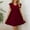 B304 Wine sundresses for women clearance under $5, variant on Women Dresses Xqxayjr Womens Casual Summer Mini Sun Dress Pleated Swing Flowy Cute Graduation Dress Ruffle Short Sleeve Aline V Neck Short Spring Dresses