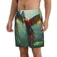 thumbnail image 2 of Balery Flying Parrots In Jungle Traje de Baño Estilo Hawaiano para Hombre, Shorts de Secado Rápido con Bolsillos-Large, 2 of 6
