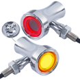 thumbnail image 1 of Luces LED traseras tipo calavera para motocicleta, señales de giro FATECIM 2X, 1 of 6