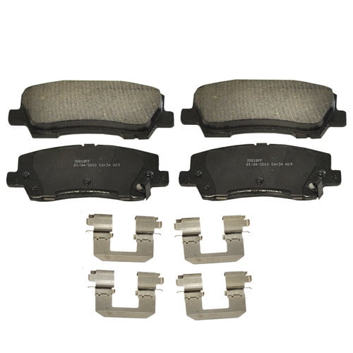 BALATAS CERAMICAS MUSTANG 2015 al 2019 FORD V8 5.0L Traseras WAGNER .
