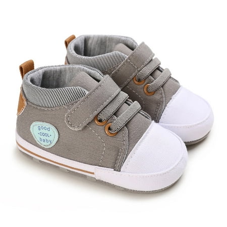 

eczipvz Baby Girl Shoes Fashion Autumn Toddler and Girls Casual Shoes Thick Sole Round Toe Buckle Dress Shoes Grey
