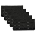 thumbnail image 1 of Sujetador Ajustable Para Mujeres 3 Filas De 6 Ganchos Tira De Cinta Extender Negro-5 Ganchos-5pcs Una Talla, 1 of 5