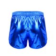 thumbnail image 2 of YiZYiF Mens Metallic Shiny Elastic Waistband Boxer Shorts for Club Performance, 2 of 7
