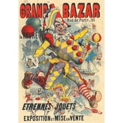 Bnf Affiches: Carnet Lign Lign Affiche Jouets Grand Bazar (Paperback)