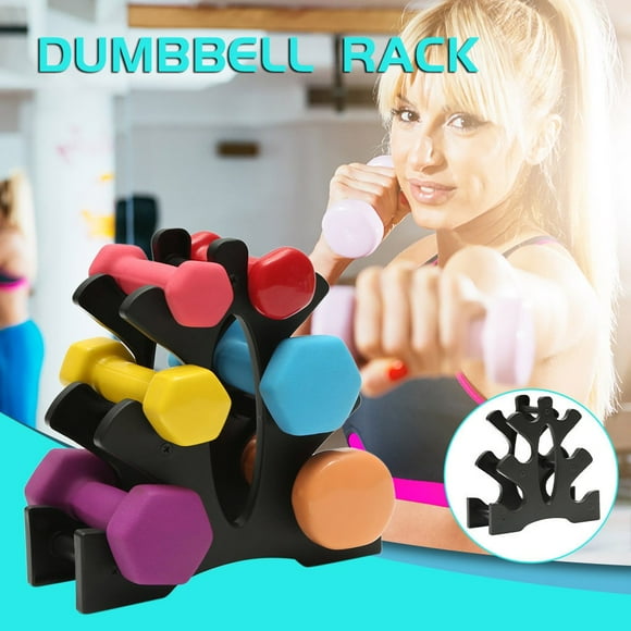 tumgatte Dumbbell Rack Stand 3 Tier Dumbbells Hand Weights Sets Holds 30 Pounds Cyber&Monday Deals