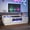 White02, variant on Easoger Fireplace TV Stand, Entertainment Center for TVs up to 80", 70” TV Stand with 36'' Electric Fireplace, LED Lights Entertainment Center, TV Console, Black