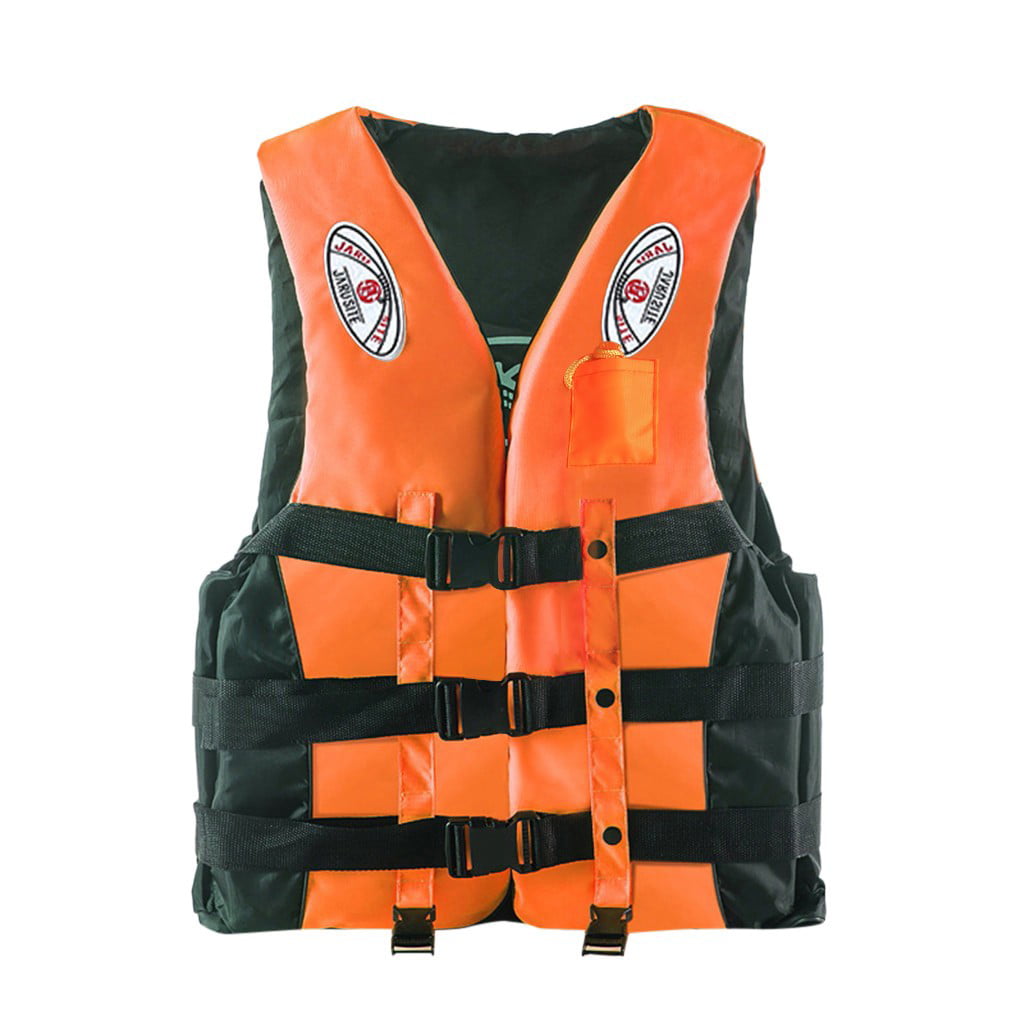 Life Jacket Vest Adult Buoyancy Aid Swimming Boating Sailing Fishing Kayak Safe 