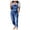 Blue, variant on Aayomet Womens Jumpsuit Jumpsuit Denim High Beach Women Playsuits Waisted Wide Sleeveless Women's Jumpsuit,Blue XL