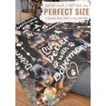 thumbnail image 3 of Doberman Pinscher Gifts, Doberman Blanket Throws for Dobie Mom Dad, Gifts for Doberman Pinscher Lovers, 50 x 60 inches, Perfect for Birthday Christmas Thanksgiving, 3 of 6