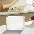thumbnail image 6 of Hauiodp Clear Plastic Storage Bins, Kitchen Cabinet Door Organizer, Pantry Organizers and Storage, Fridge Organizer Storage Containers Bin for Kitchen, Fridge, Pantry, Laundry, 6 of 6