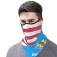 thumbnail image 7 of Neck Gaiter Face Mask Covering Bandanas For Men Women America Oklahoma Flag Scarf Balaclava Cover Headbands, 7 of 7
