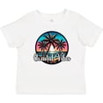 thumbnail image 3 of Inktastic Tropical Vacation Coastal Vibes Quote Girls Baby T-Shirt, 3 of 5