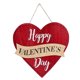 thumbnail image 3 of Cartel colgante para el Día de San Valentín, decoración de puerta, aniversario en forma de corazón, decoraciones para el Día de San Valentín, placa de Macarena Signo del día de San Valentín, 3 of 8