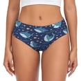 thumbnail image 1 of Balery Cartoon Sharks2 Ropa Interior de Algodón para Mujer con Dibujo – Braguitas Cómodas y Elásticas, Estilo Clásico-X-Large, 1 of 6