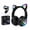 Black, variant on Soapow Kids Bluetooth Headphones, Cat Ear LED Lights with Microphone, Foldable Headphones for Girls Boys Teens Toddlers, Pink
