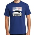 thumbnail image 1 of Buy Cool Shirts '64 Ford Mustang Country Cotton T-shirt, 4XL Deep Marine Blue - Tall, 1 of 3