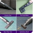 thumbnail image 4 of Kenmore 600 Series Pet Friendly Lightweight Bagged Canister Vacuum with Pet PowerMate, Pop-N-Go Brush, 2 Motors, HEPA Filter, Aluminum Telescoping Wand, Retractable Cord and 4 Cleaning Tools, Purple, 4 of 6