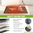 thumbnail image 3 of Heated Outdoor Cat House with Heating Pad and Insulated Liner in Winter, Feral Cat Shelter with Weatherproof Roof and Elevated Base, Kitten Condo with 3 Escape Doors Outside (Black & White, Medium), 3 of 7