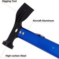 thumbnail image 3 of MOPNGXT Martillo de camping de aluminio Hikemax de 13 onzas, confiable y versátil, liviano y con estaca de tienda extraíble - Herramienta duradera para aventuras al aire libre y mochileros, ideal, 3 of 4