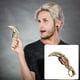 thumbnail image 3 of Cuchillo plegable de madera Karambit con forma de mariposa, modelo premium de madera de tilo, rompecabezas, diseño liso, espigas y mortaja, estructura lógica, kit de ensamblaje DIY., 3 of 5