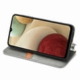 thumbnail image 2 of Case for Samsung Galaxy A12 Flip Cover Wallet Flip Cover Magnetic Protective - Grey, 2 of 5