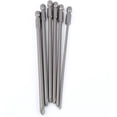 thumbnail image 2 of MKEUDQ-9Pcs Magnetic Long Phillips Screwdriver Bits 1/4" Hex Shank Cross Screw Head Screwdrivers Bit Set, 3.94 Inch (100mm) Length, 2 of 4