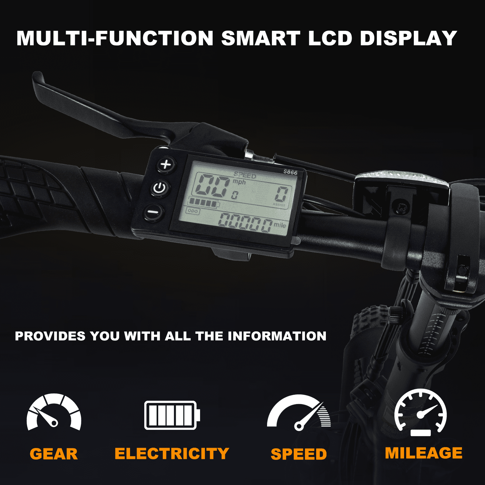 COLORWAY 750W Electric Bike for Adults , 20X4.0" Electric Bicycles with 36V/12AH Removable Battery E Bikes UL2849