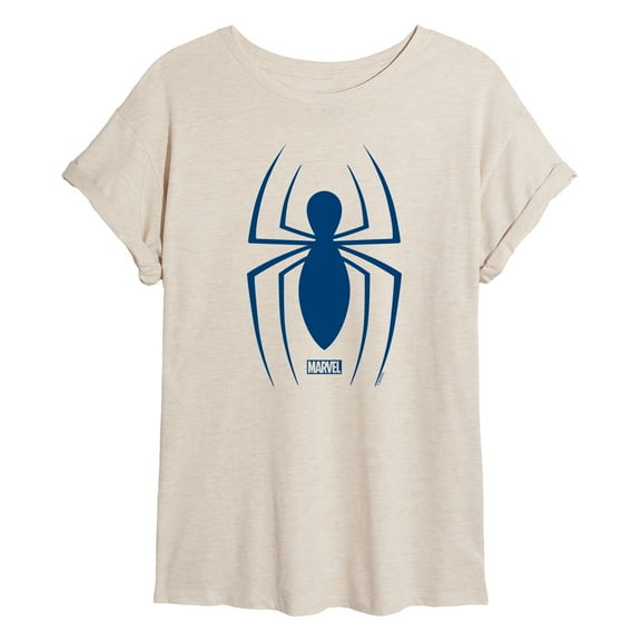 Marvel Spider-Man - Spider Logo - Women's Oversized Graphic T-Shirt