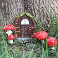 thumbnail image 4 of Estatuas al aire libre decoración de jardín de hadas, arte al aire libre, gnomos de jardín, estatuilla de cara de árbol, decoración interior, estatua de jardín, 4 of 5