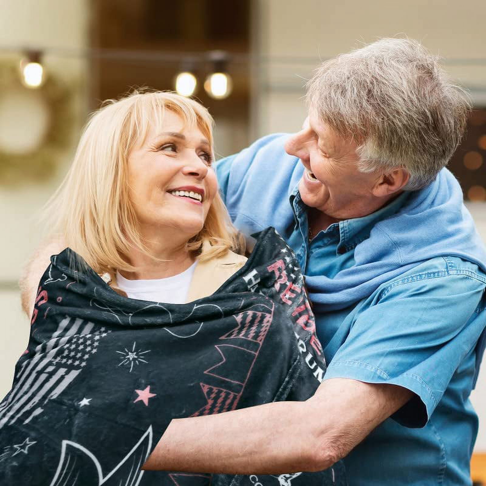 Happy 70th Birthday Gifts for Women Men Blanket 1952 70th Birthday Decorations 70 Years Old Gift for Mom Dad Grandparents Back in 1952 Flannel Fleece Soft Throw Blanket for Bed Sofa 60x50 Inches