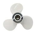 thumbnail image 3 of Propeller 9 7/8x12 for Yamaha Outboard 25-30HP Aluminum 10 Tooth OEM NO:664-45954-00-EL 9.9x12, 3 of 5
