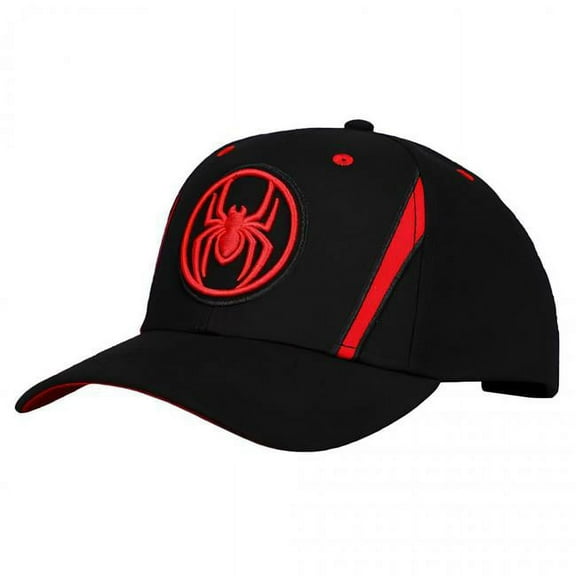 Spider-Man 858856 Spider-Man Miles Morales Logo Snapback Hat