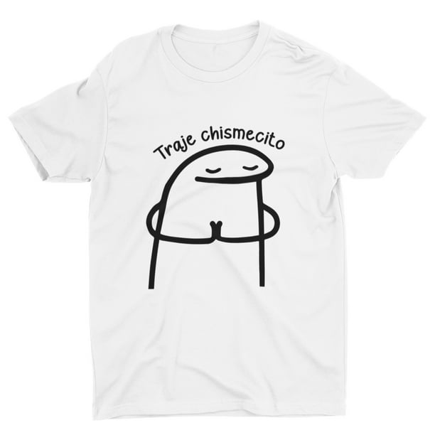 Playera Traje Chismesito Meme Gracioso Dama 100% Algodón Once Playera manga  corta
