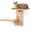 Sisal mat, variant on Wall Shelves, 2 Platform Kitten Wall Furniture, Tree Shape Wall-Mounted Floating Shelf with Sisal Mat, Solid Rubber  Cats Perch for 16 Inch Drywall, Suitable for Climb, Play, Nap