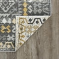 thumbnail image 6 of 2x3 Water Resistant, Small Indoor Outdoor Rugs for Patios, Front Door Entry, Entryway, Deck, Porch, Balcony | Outside Area Rug for Patio | Cream, Moroccan | Size: 2' x 3', 6 of 10