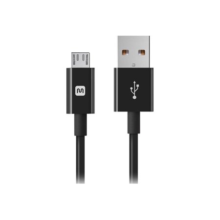 UPC: 0889028019863 | Monoprice Select Series – USB cable – USB (M) to Micro-USB Type B (M) – 6 ft – molded – black