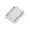 White, variant on Reebok Performance Cotton Targeted Cushion No Show Socks, 6-Pack