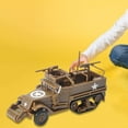 thumbnail image 4 of 2x 1/72 Vehículo Juguetes M3A1 Yotijar Modelo de Montaje Clásico Americano, 4 of 9