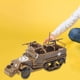 thumbnail image 3 of Juguete de transporte semirremolcado, simulación de vehículo , juguetes , Mini juguetes, regalos de inauguración de Amarillo CUTICAT Juguetes de vehículos blindados, 3 of 7