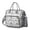 Grey-8, variant on Nautical Sea Theme Lunch Tote, Large Leakproof Insulated Bag with Starfish, Seahorse, and Vintage Ocean Pattern, Ideal for Summer Travel