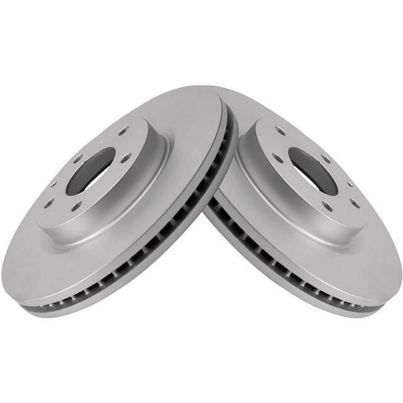 Front Brake Rotor Set 2 Piece - Compatible with 2014 - 2018 Mazda 6 2015 2016 2017