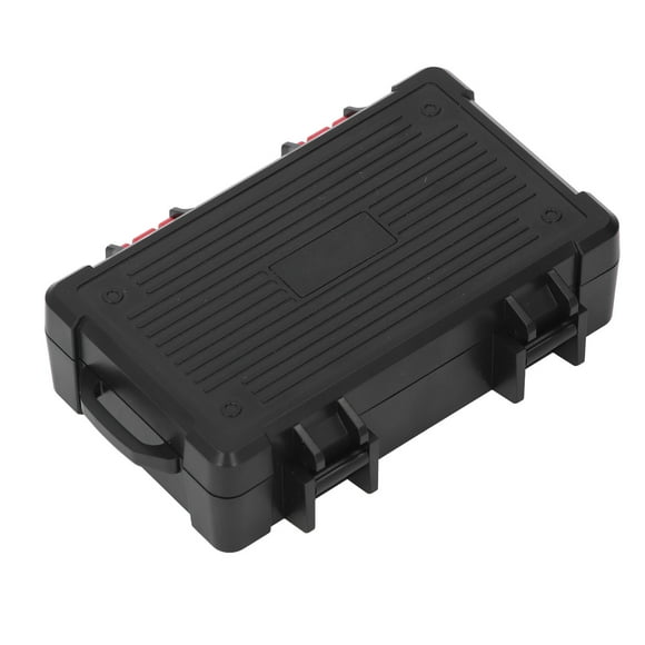 Camera Battery Memory Card Case, Water Resistant Large Capacity Snap Closure Battery Memory Card Carrying Case for 2 Batteries