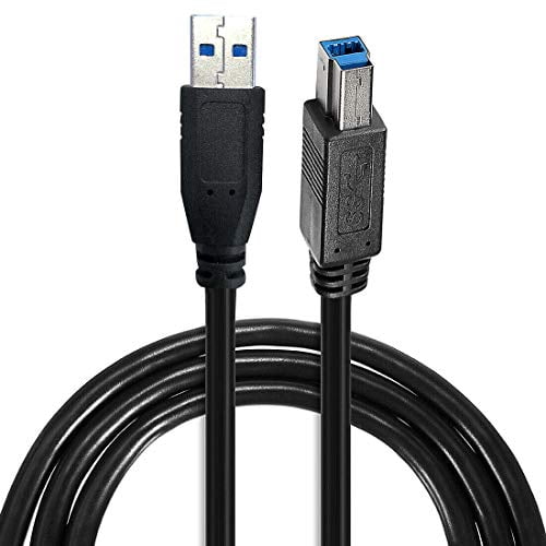 Cable de sincronización y transferencia de datos USB 3.0 SuperSpeed de NTQinParts para PC/Mac, compatible con escáneres con alimentación de hojas HP Scanjet Pro 2000 s2, 3000 s4 y N4000 snw1